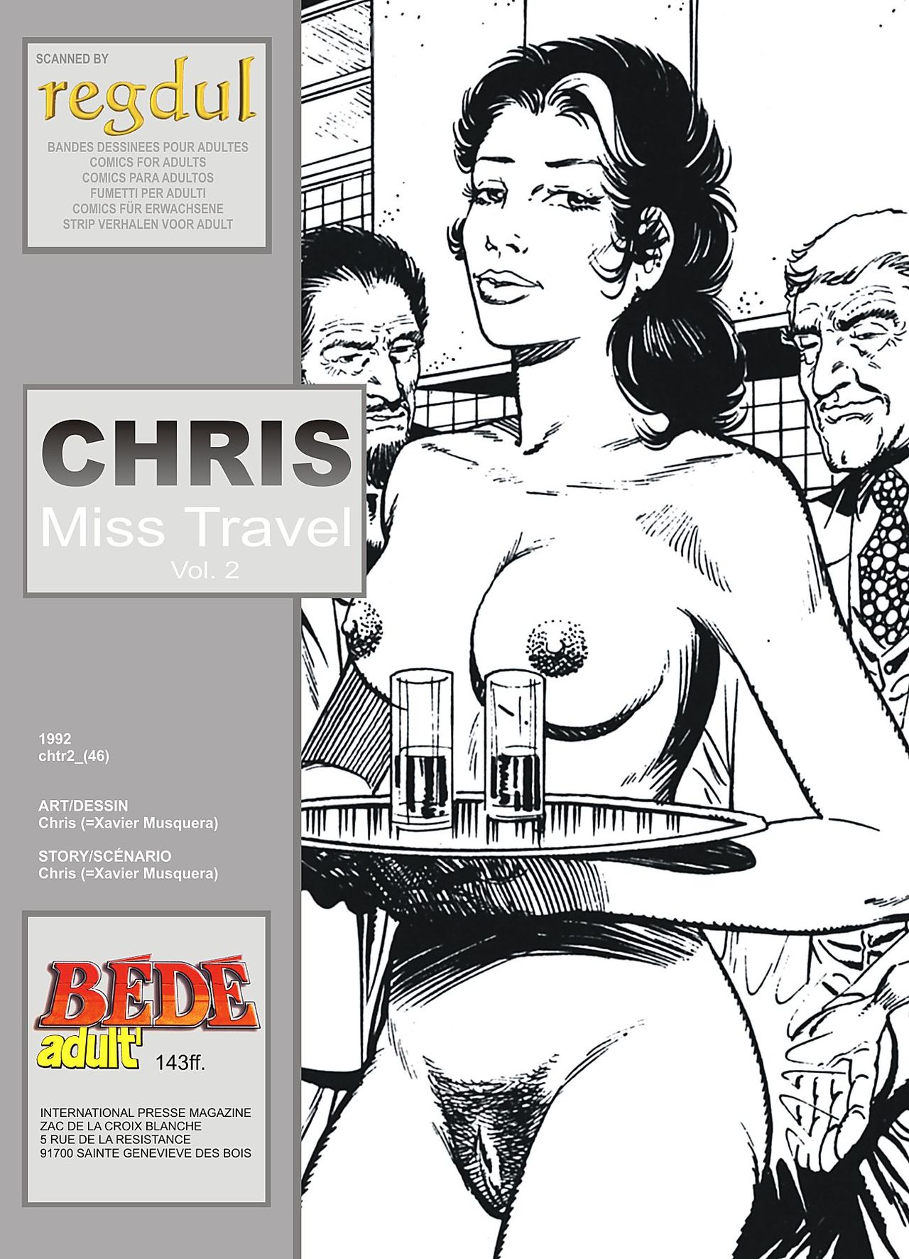 Erotic comics by chris xavier musquera for sale
