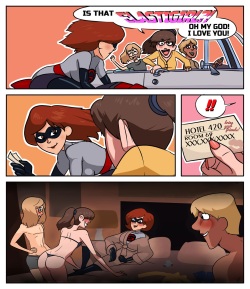 Elastigirl Comic