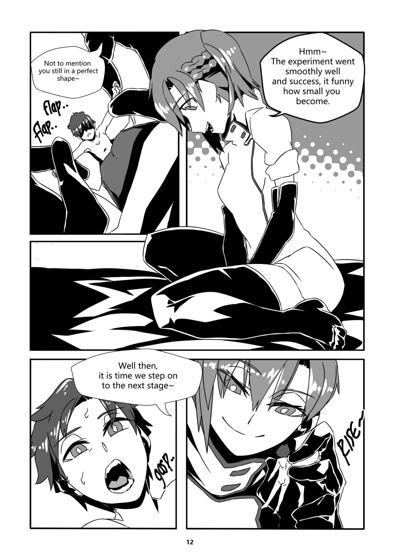 Jintai Shukushou Goudoushi | Body Shrink Joint Comic page 11 full