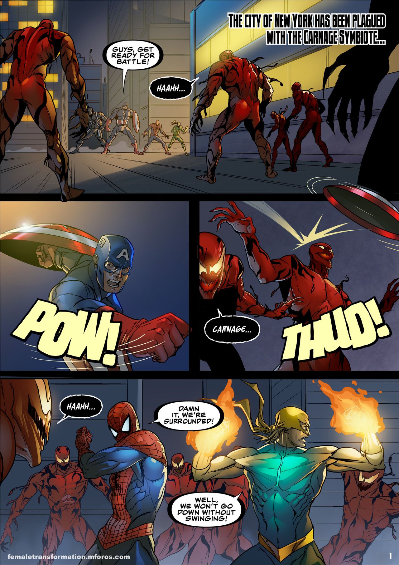 Symbiote Queen 1-2 page 3 full