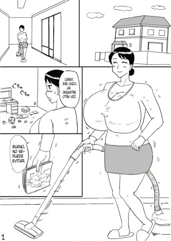 [Konbu-maru] Bakunyuu Mama Manga | Las Grandes Tetas de Mamá El Comic [Spanish] [Santi-Sama Traducciones] cover