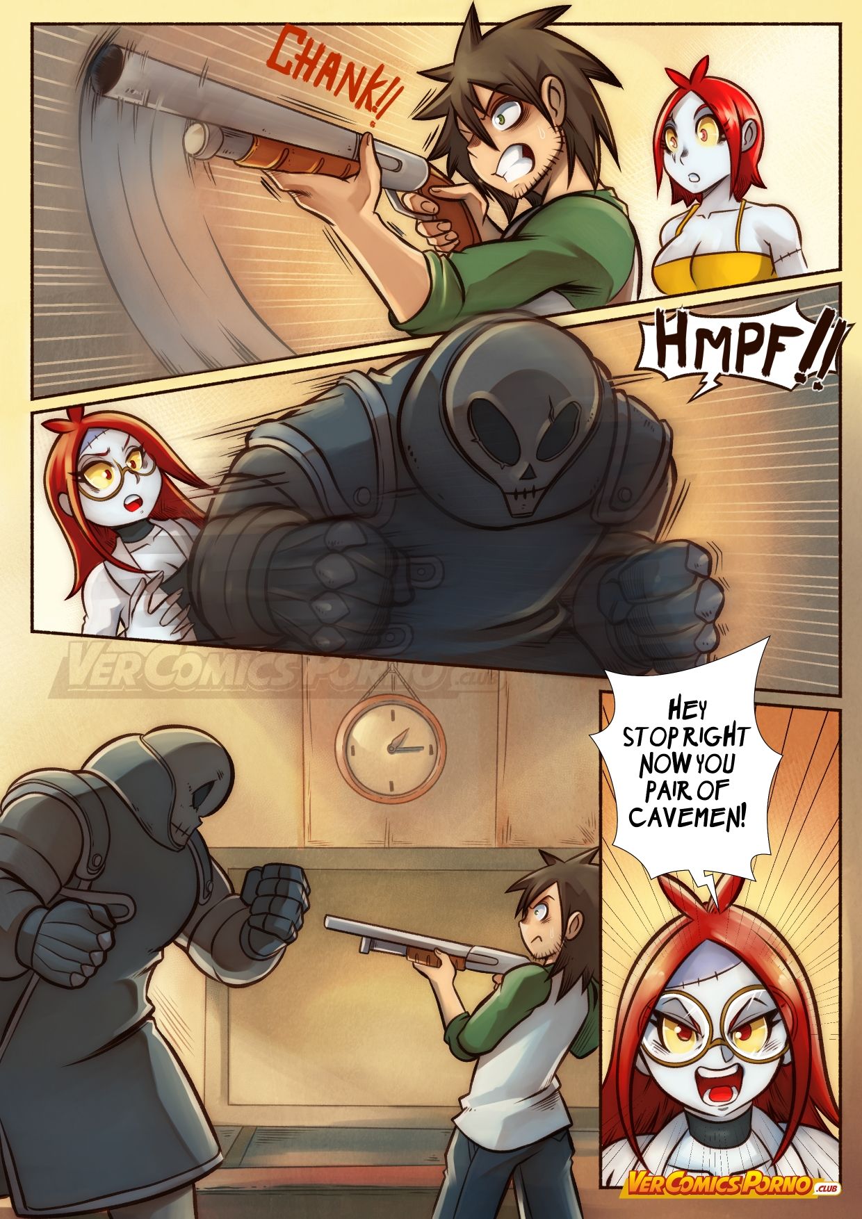 Cherry Road Part 5: Chatting With A Zombie page 4 full