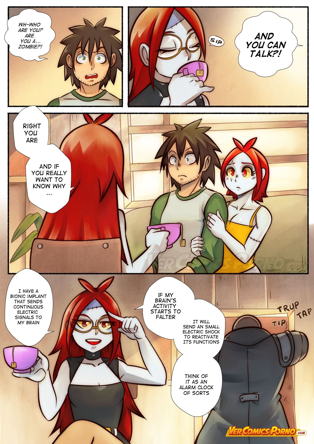 Cherry Road Part 5: Chatting With A Zombie page 7 full
