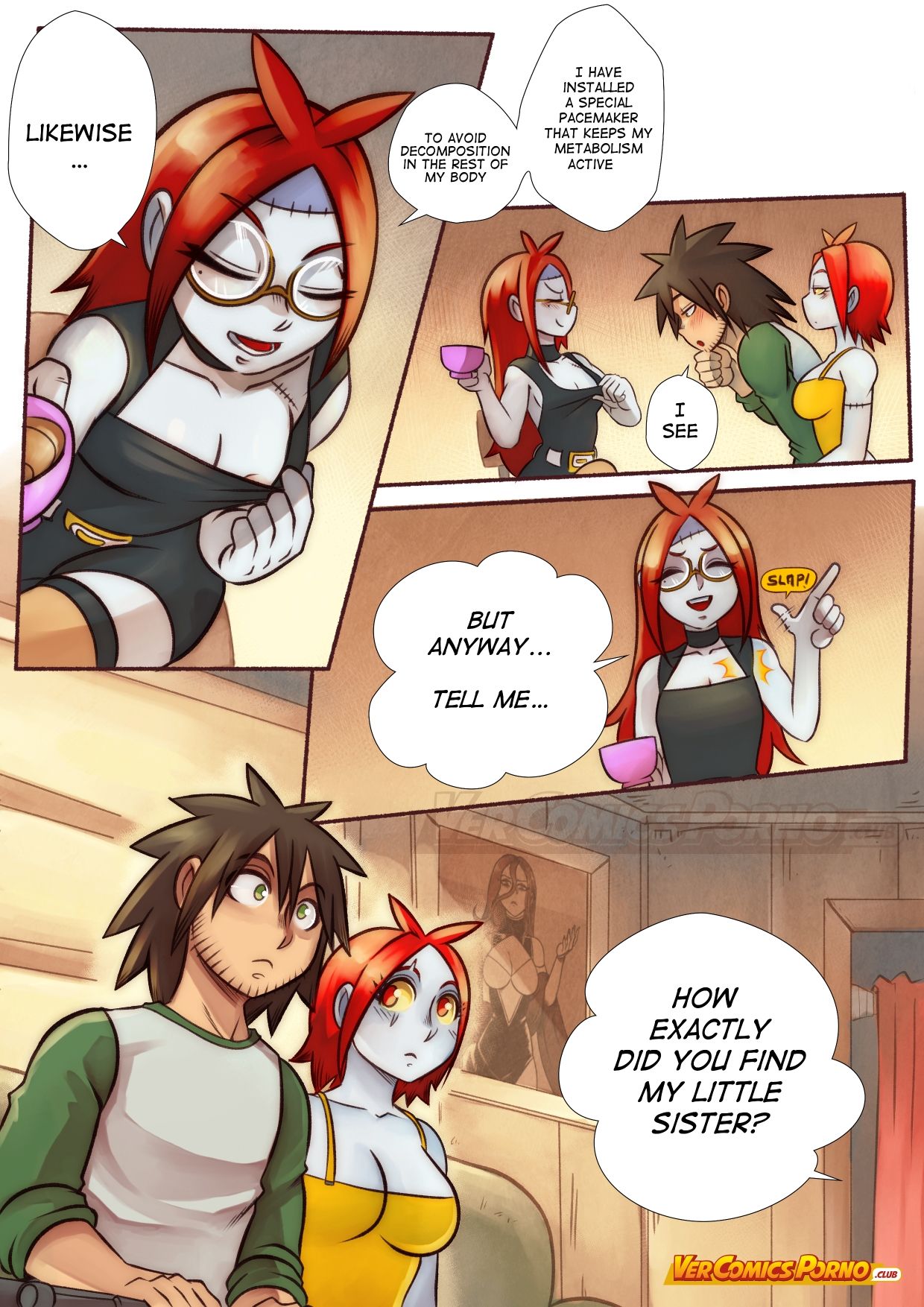 Cherry Road Part 5: Chatting With A Zombie page 8 full