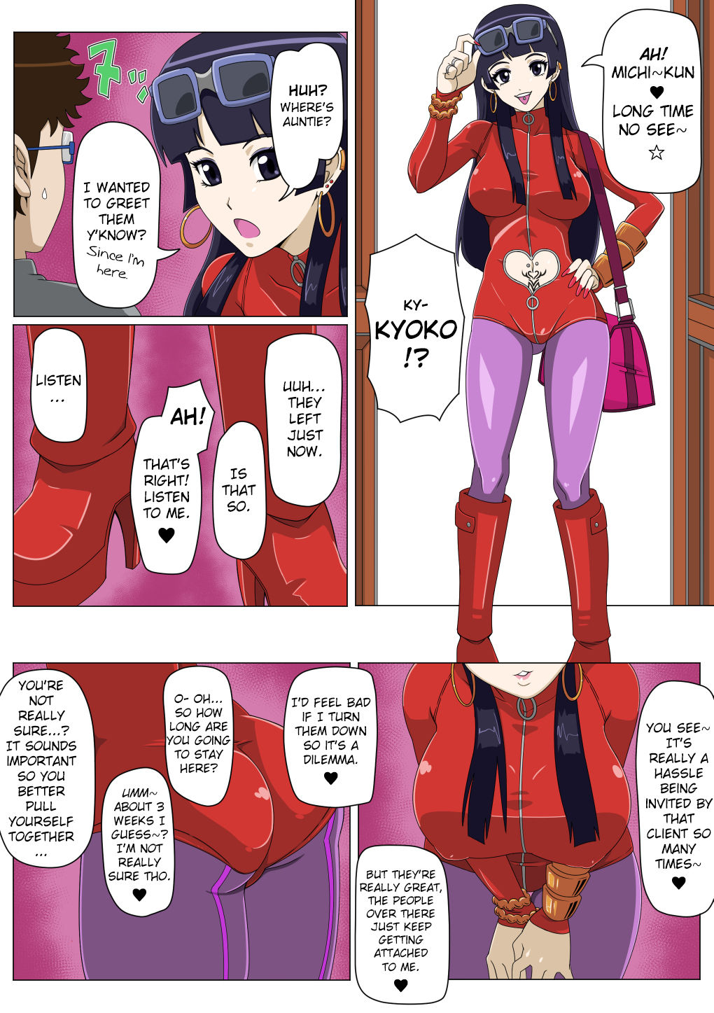 Ryuugaku Shita Osananajimi 2 || My Kyoko Abroad 2 page 10 full
