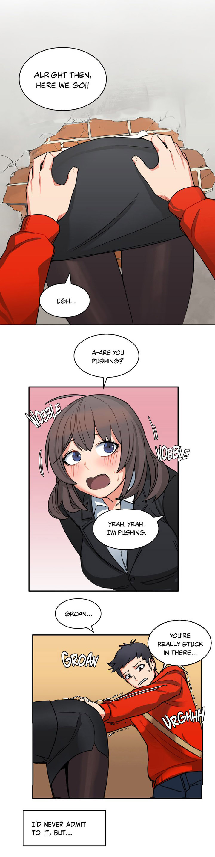 The Girl That Got Stuck in the Wall page 12 full
