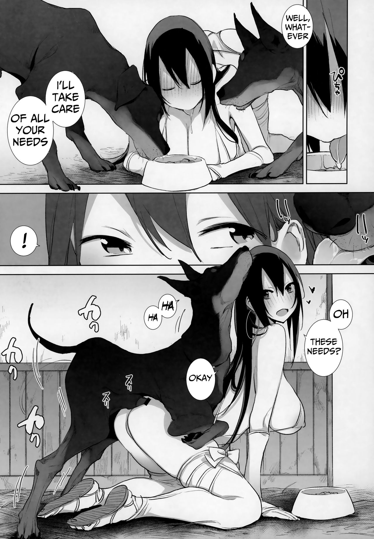 Sanzou-chan to Uma to Inu to Buta page 4 full
