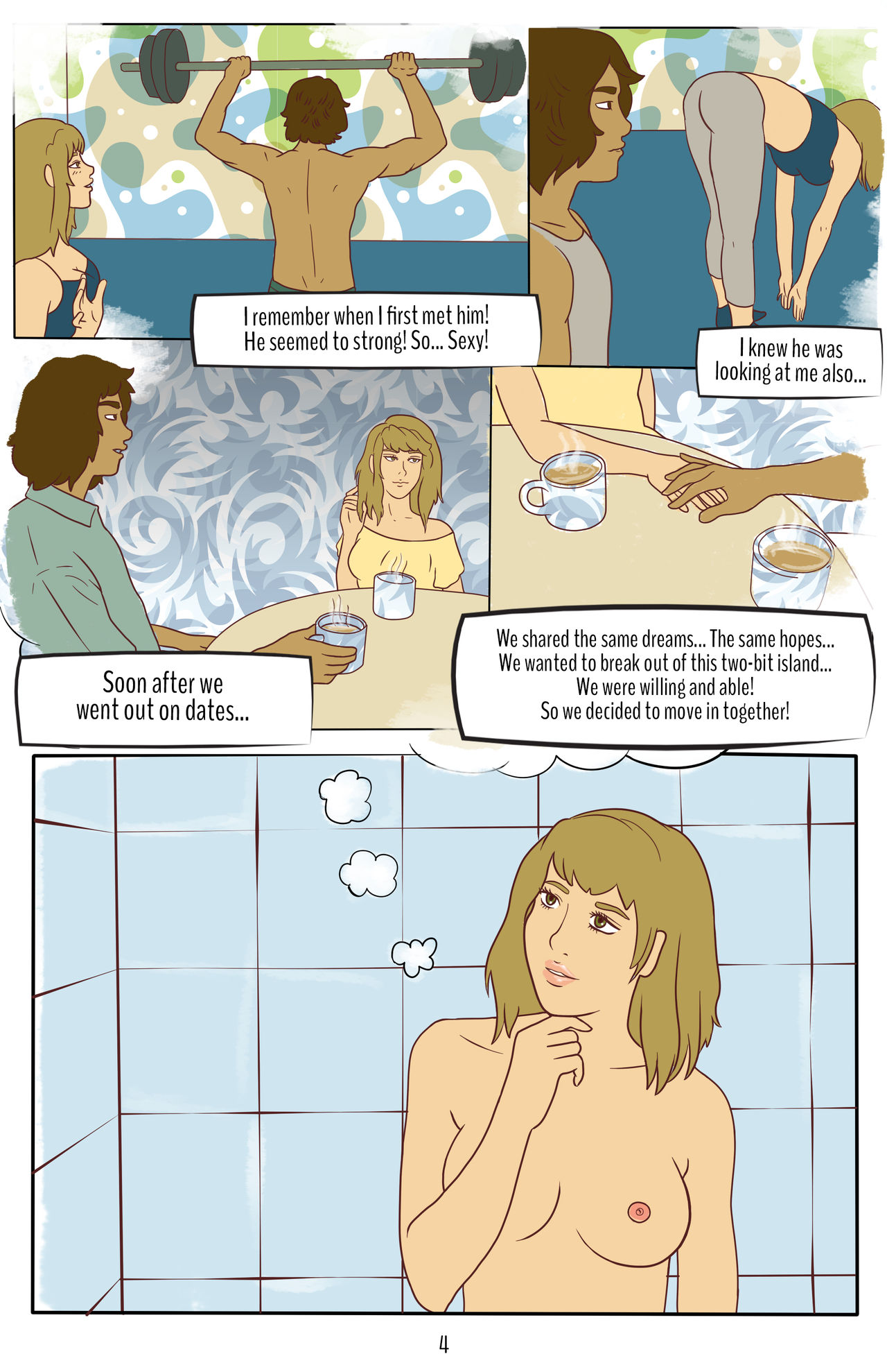 Joyce & John - The Amazing Shrinking Man page 6 full