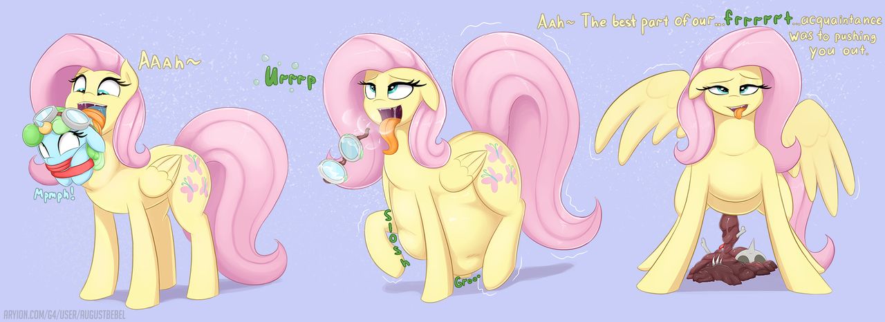 Fluttershy Vore Art Collection page 12 full