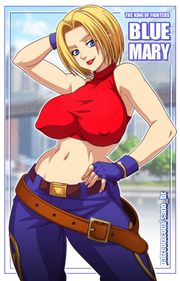 Blue Mary (KOF) by Sano-BR cover