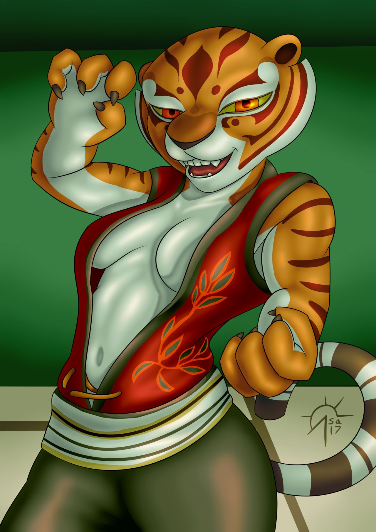 Kung Fu Panda Toon - Master Tigress in Heat - Page 1 - Comic Porn XXX