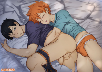 [Suiton00] Haikyuu!! - Kageyama X Hinata cover