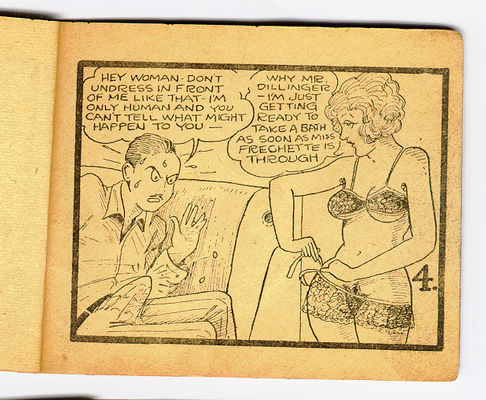 John Dillinger in "A Hasty Exit" page 5 full