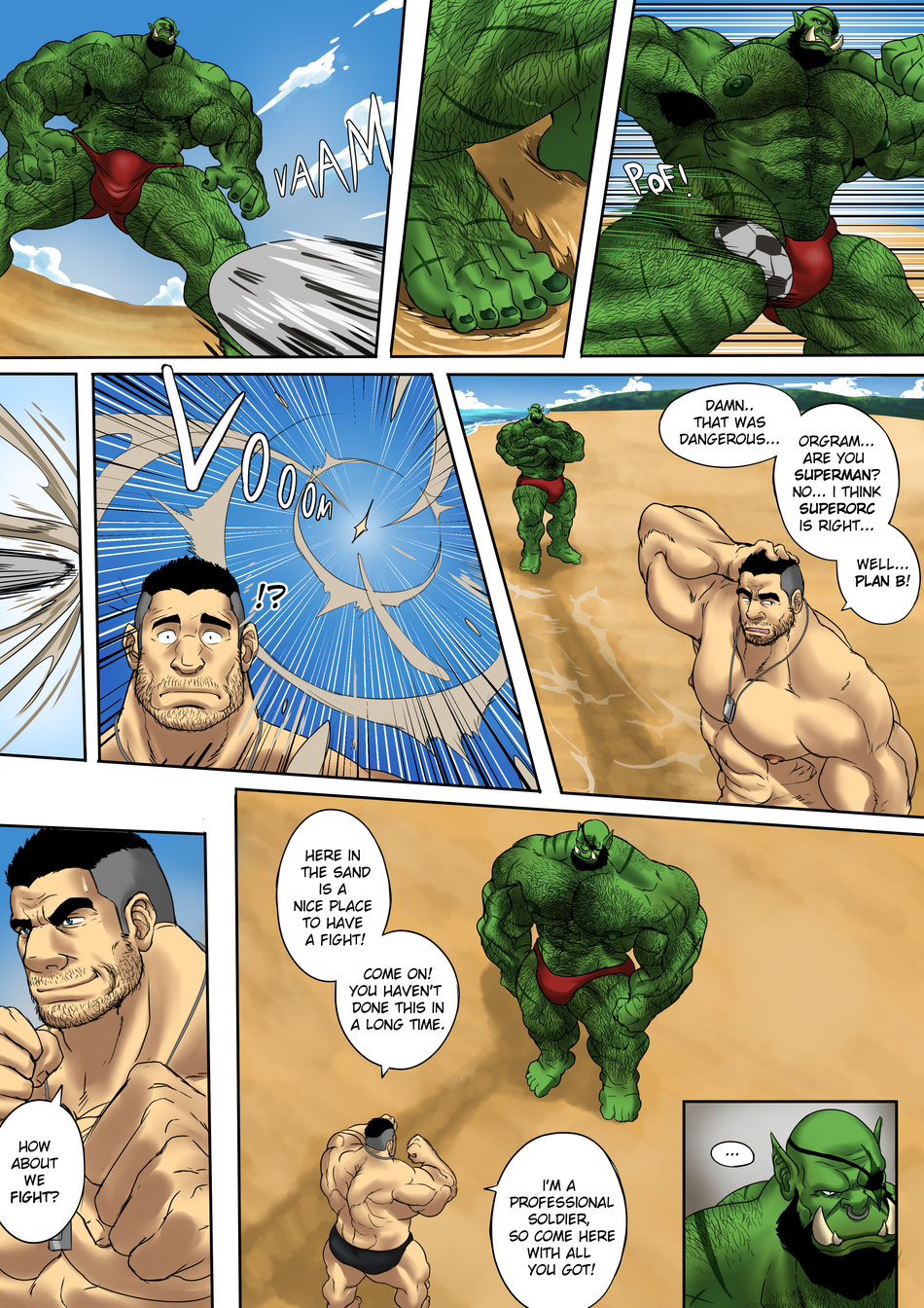 My Life with an Orc Episode 5: "Vacation Day Part 1" page 3 full
