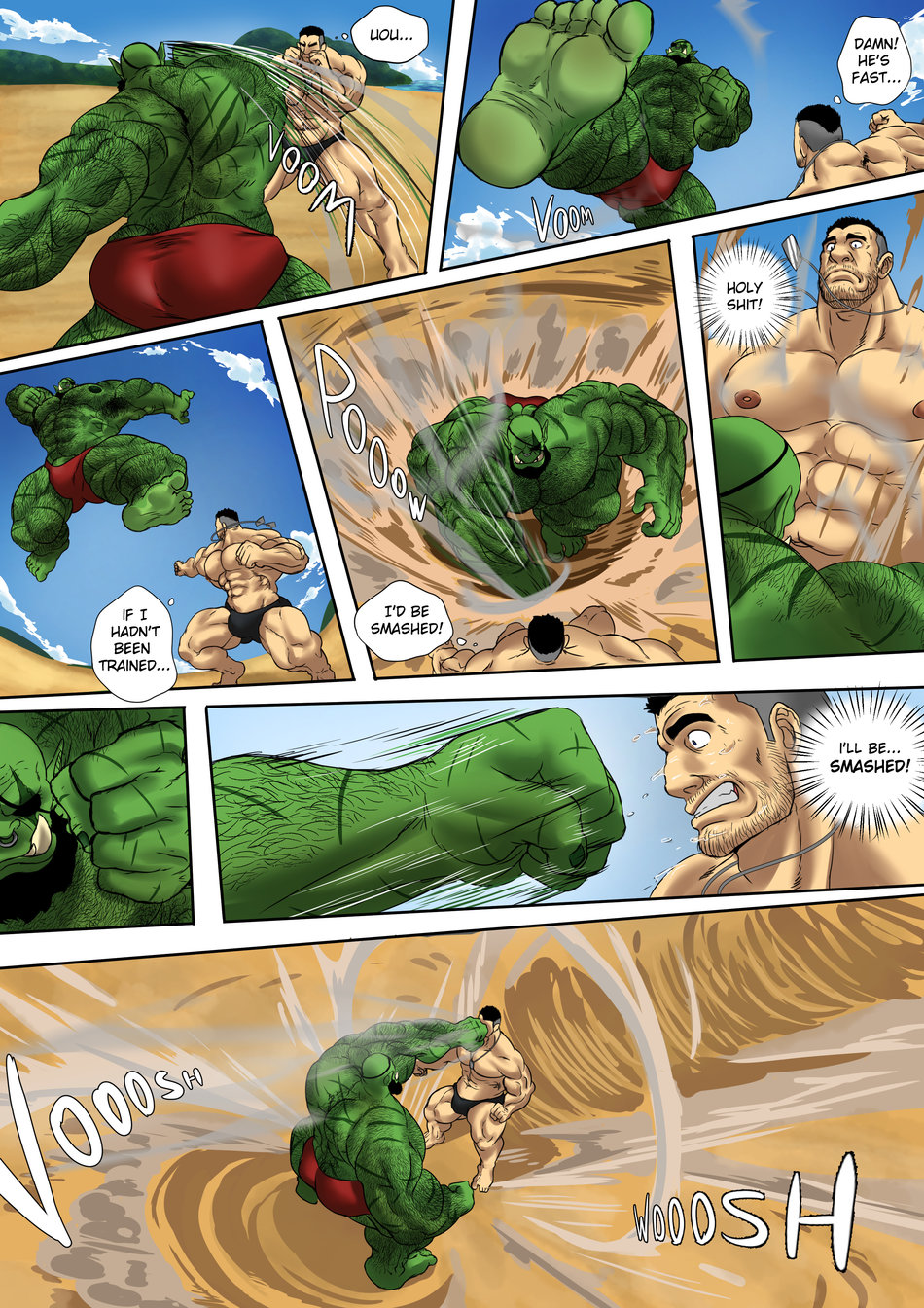 My Life with an Orc Episode 5: "Vacation Day Part 1" page 4 full