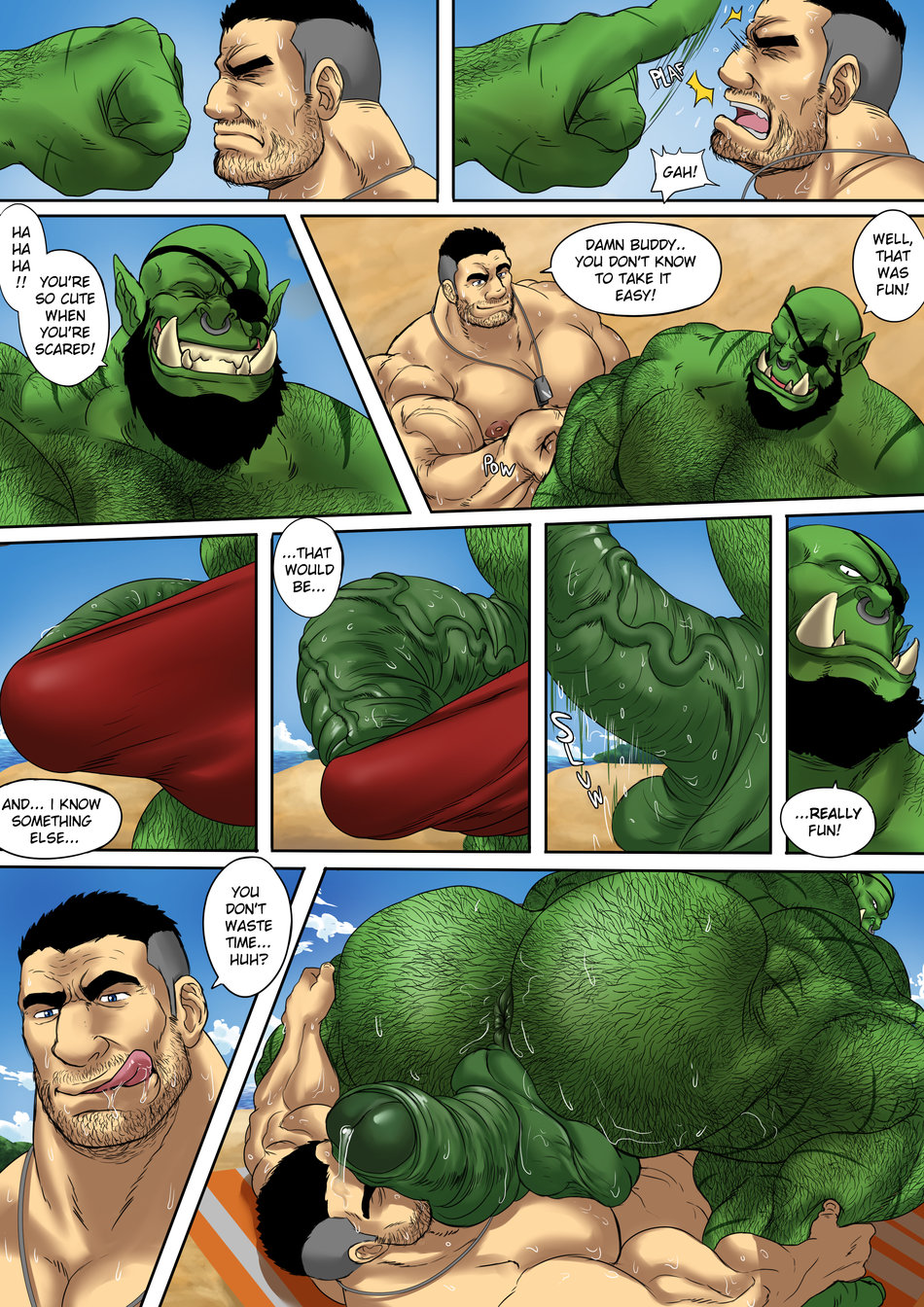 My Life with an Orc Episode 5: "Vacation Day Part 1" page 5 full