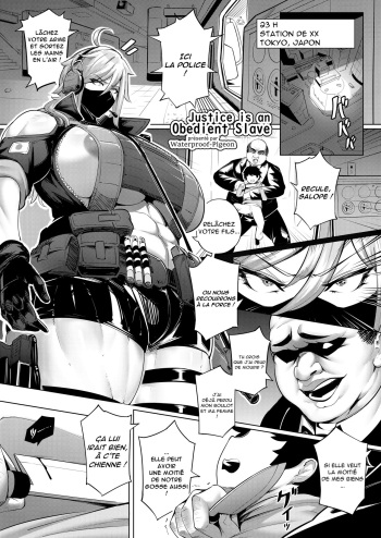 Justice is and Obedient Bitch (Waterproof-Piegeon)[O-S](french) cover