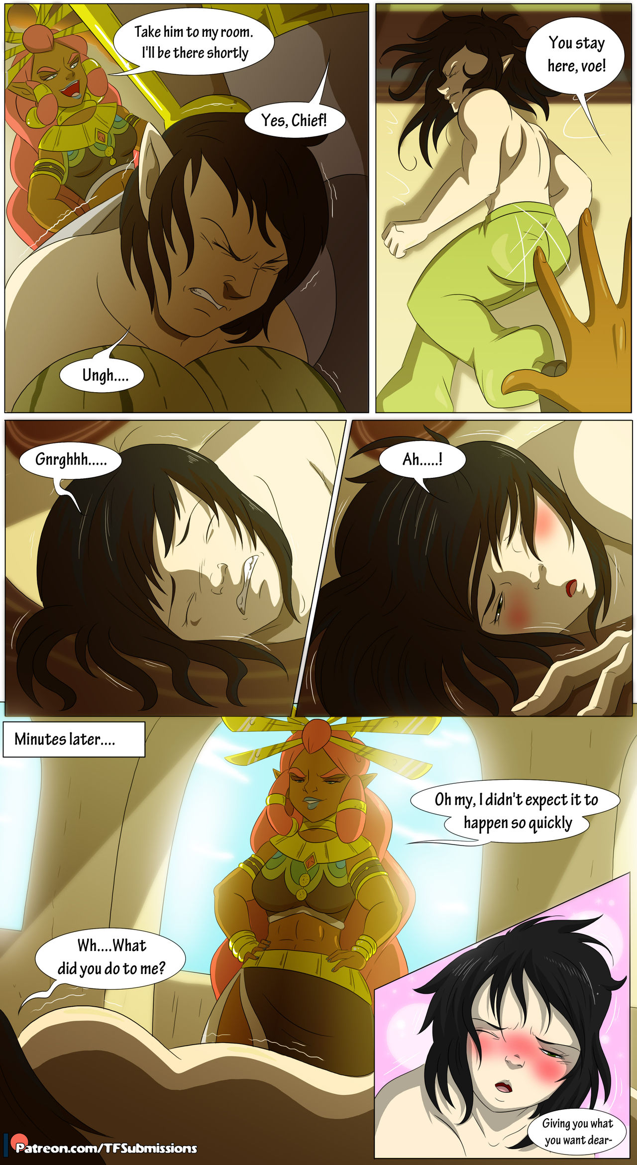 TFSubmissions - Fitting in to the Crowd - LoZ BotW transformation gender/bender  comic - Page 6 - Comic Porn XXX