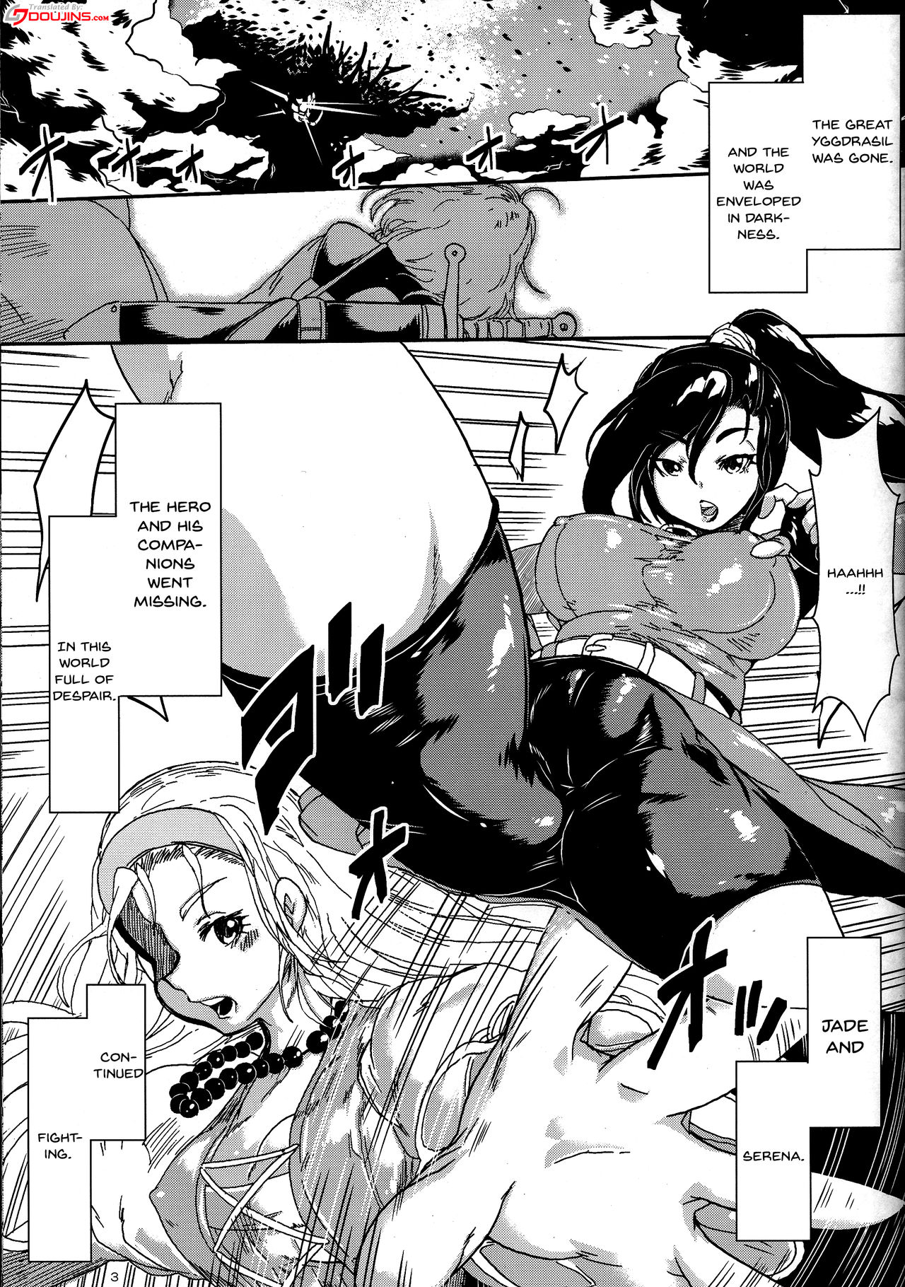 Toraware no Senya Spectacle Ryoujoku Show ~Futanari Ishu Kan Soshite Niku Benki e~ page 3 full