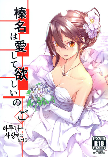 (C97) [STYworks (Kyougoku Touya)] Haruna wa Aishite Hoshii no Go | 하루나는 사랑받고 싶어 5 (Kantai Collection -KanColle-) [Korean] cover