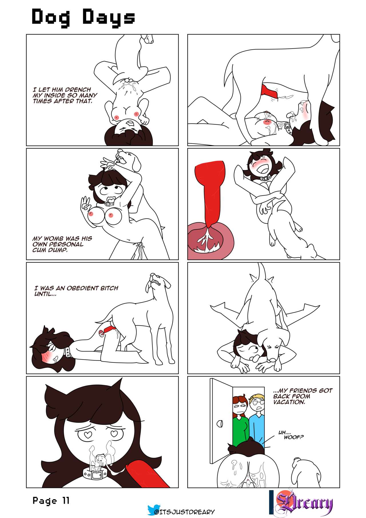 Dog Days comic + Double Dog Dare page 11 full