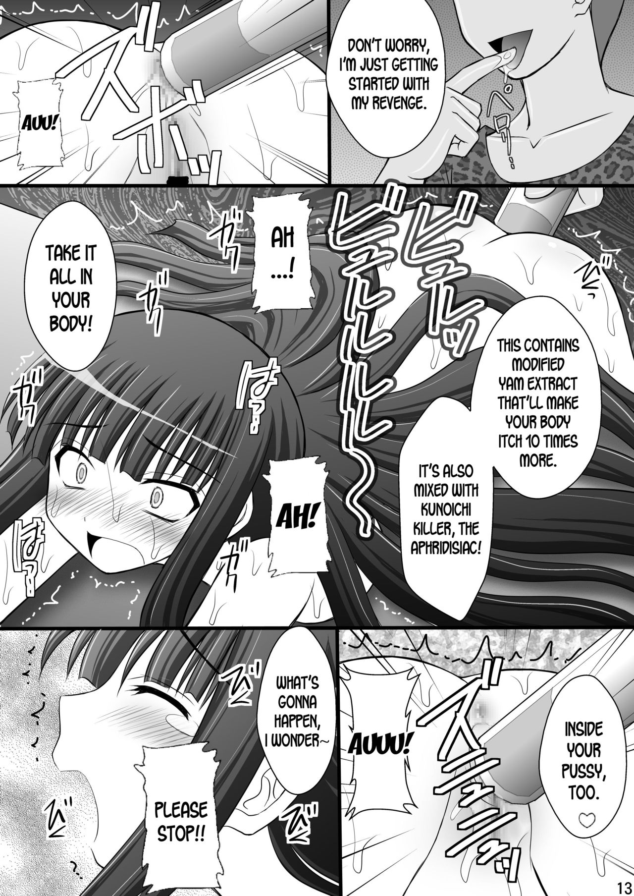 Otome Kunoichi Monzetsu Goumon Jigoku Emaki - Inran Mode Sono Ni "Ikaruga Yagyuu Hibari Hen" page 12 full