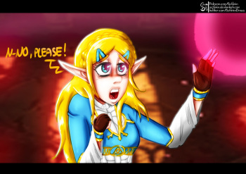 [Schinkn] Zelda Getting Corrupted by Ganon (The Legend of Zelda) cover