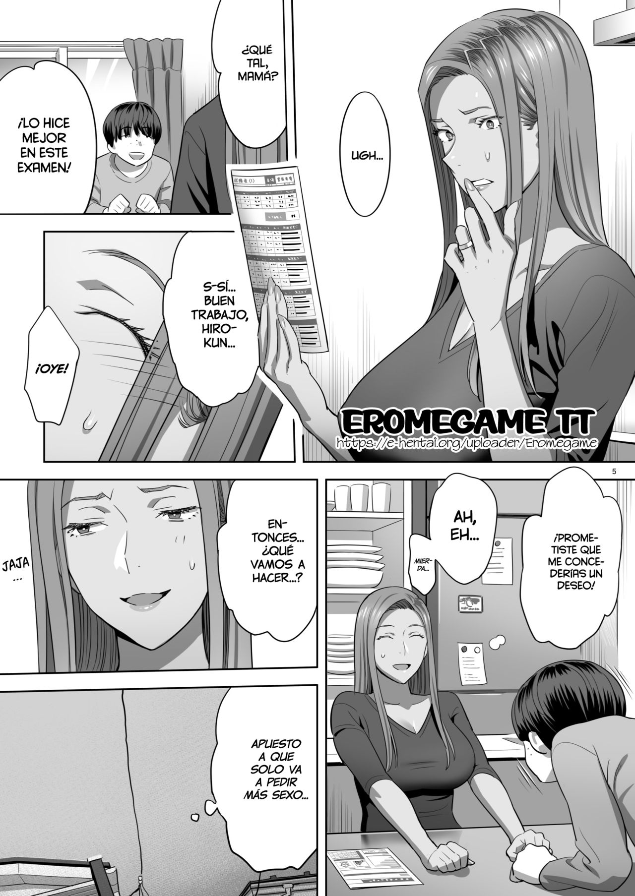 Moto Gal Mama ga Kyuu ni Dekita Ken. | Cuando de Repente Tengo a Una Ex-Gyaru Como mi Madre. Ch.2 page 3 full