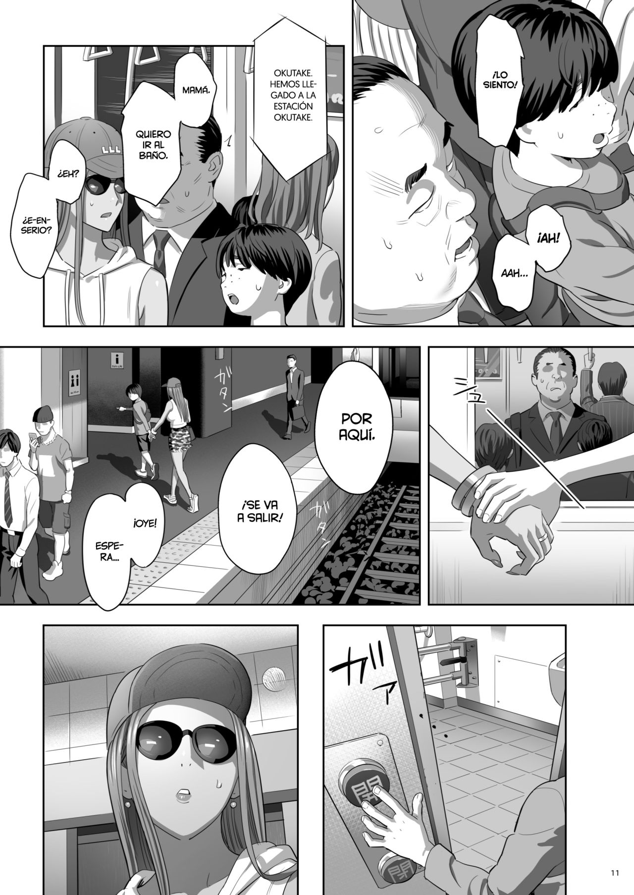Moto Gal Mama ga Kyuu ni Dekita Ken. | Cuando de Repente Tengo a Una Ex-Gyaru Como mi Madre. Ch.2 page 9 full