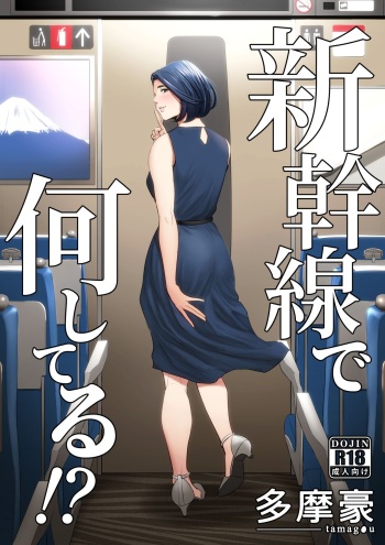 [Tamagou] Shinkansen de Nani shiteru!? [English] {Doujins.com} cover