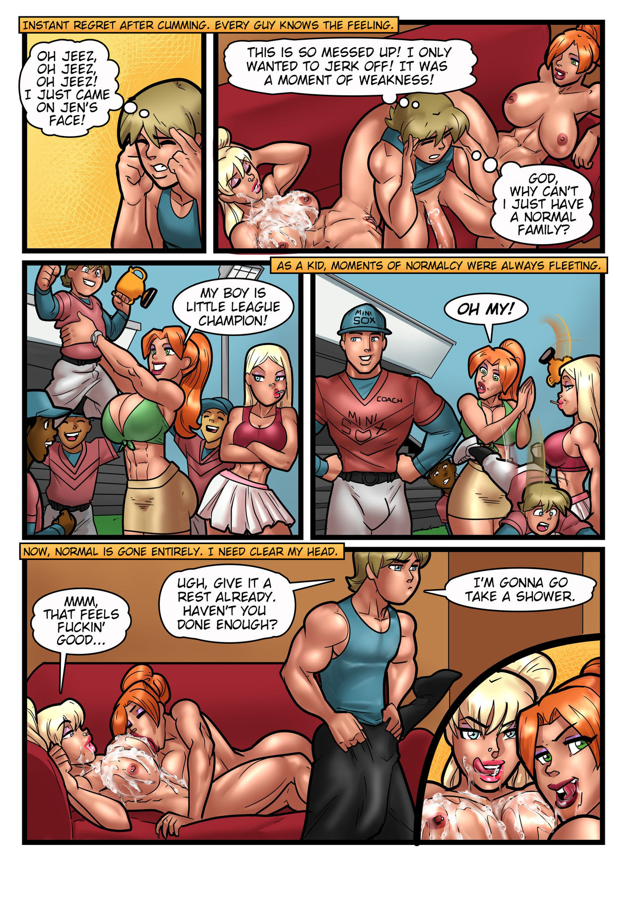 My Mom & Sister Are Size Queen Sluts! page 11 full