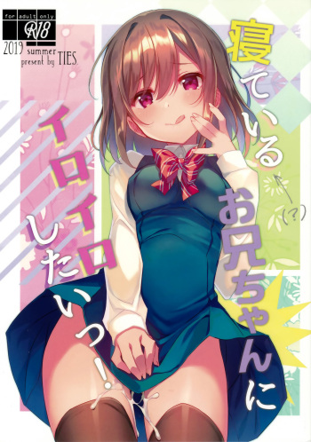 (C96) [TIES (Takei Ooki)] Neteiru (?) Onii-chan ni Iroiro Shitai! [Korean] cover
