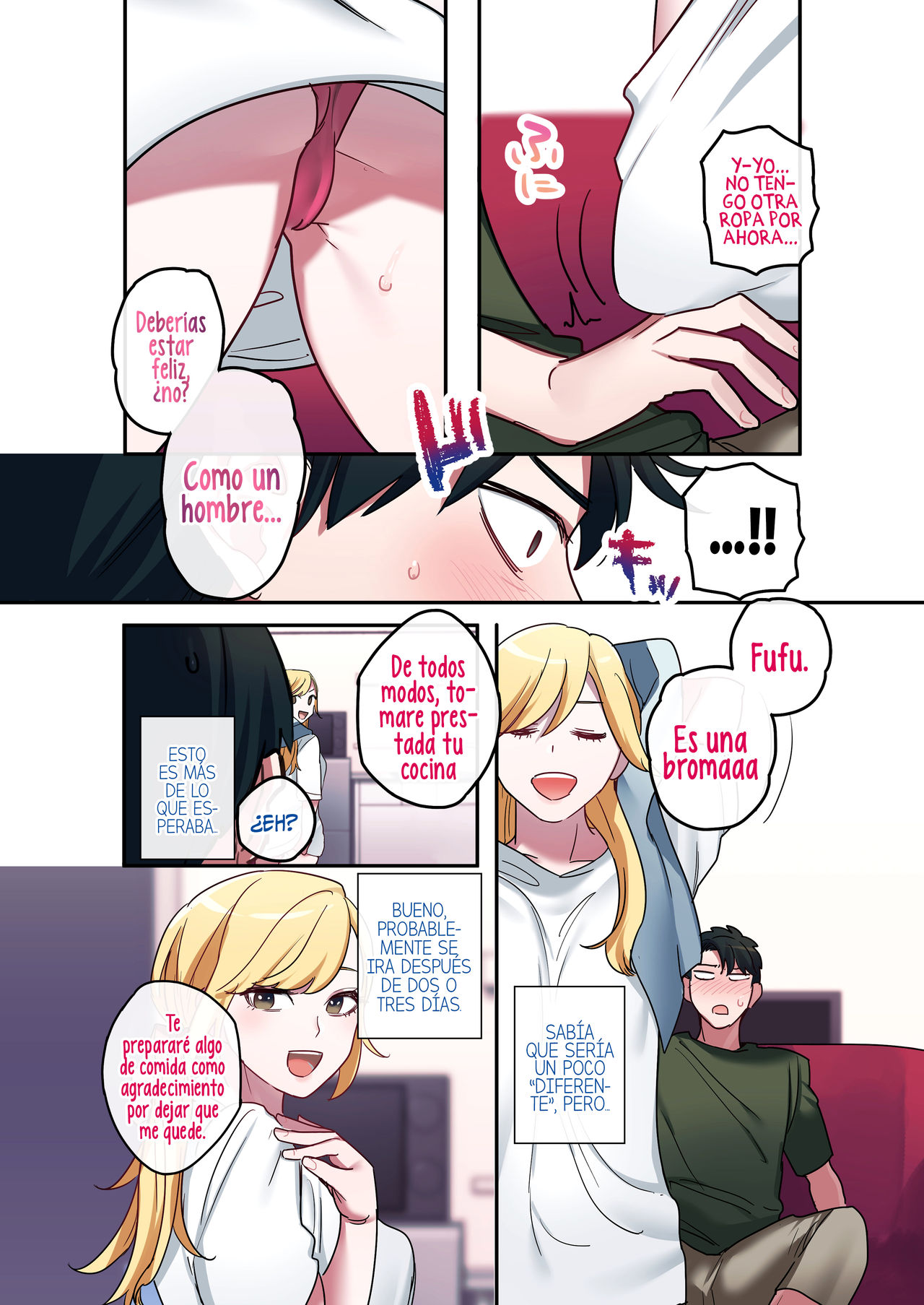 Iede Gal ni Nama Nakadashi Shimakutte, Seishori Dousei Hajimemashita page 9 full