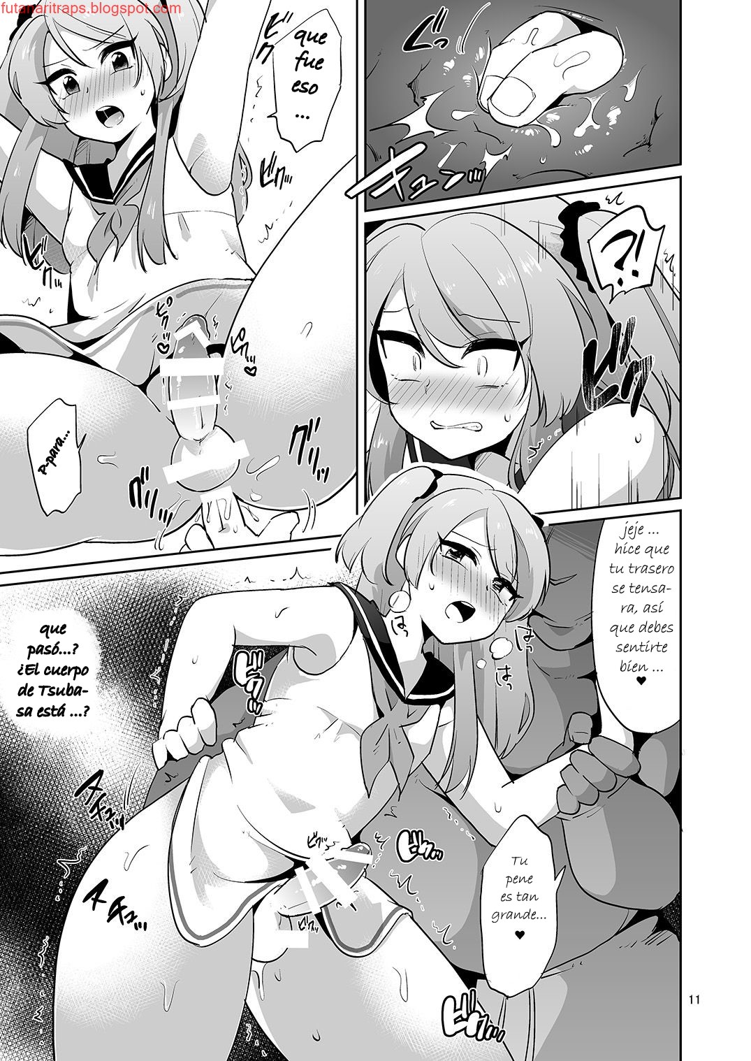 Ore to Aitsu no Karada ga Irekawatte Kawari ni Josou Enkou Saserareta Ken page 12 full
