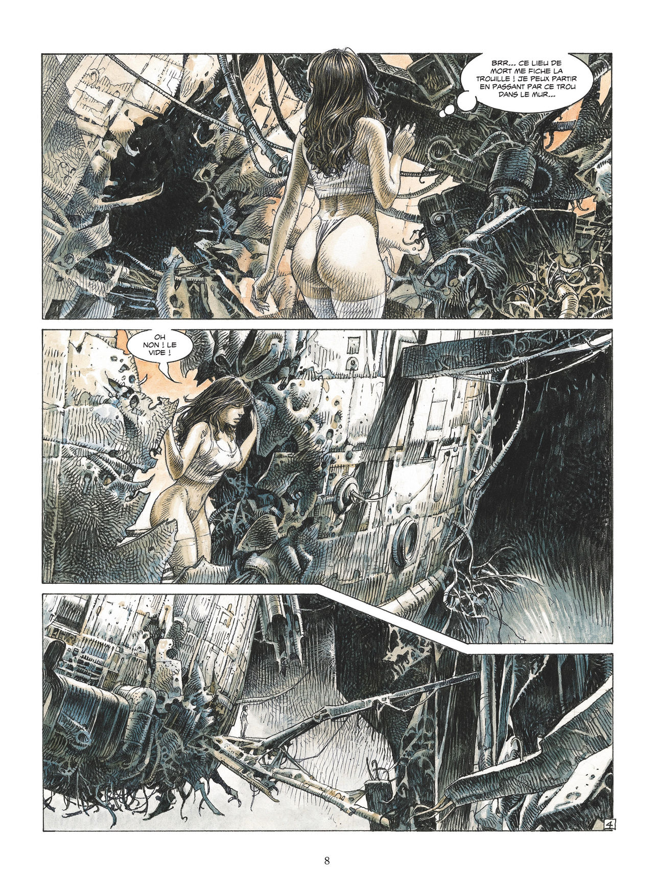 Druuna T4. La planete oubliee - Clone page 7 full