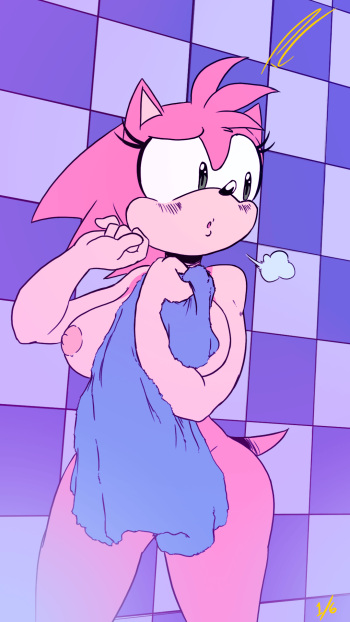 [FakeryWay] Amy in the Boys' Locker Room (Ongoing) cover