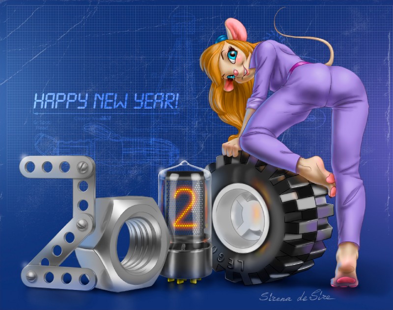 Furry Holiday ladies and New Year babes page 2 full