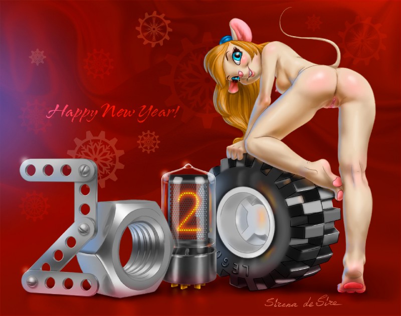 Furry Holiday ladies and New Year babes page 4 full