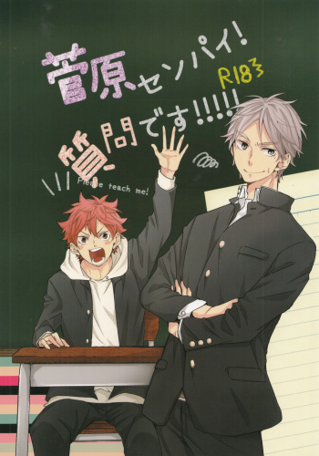 (C91) [catsnake (75)] Sugawara Senpai!  Shitsumon desu!! (Haikyuu!!) cover