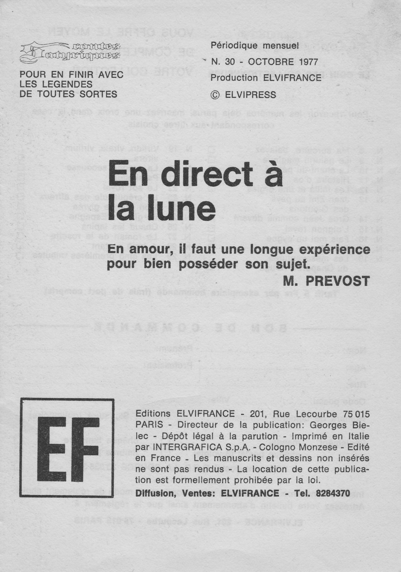 Elvifrance - Contes satyriques - 030 - En direct à la lune page 3 full