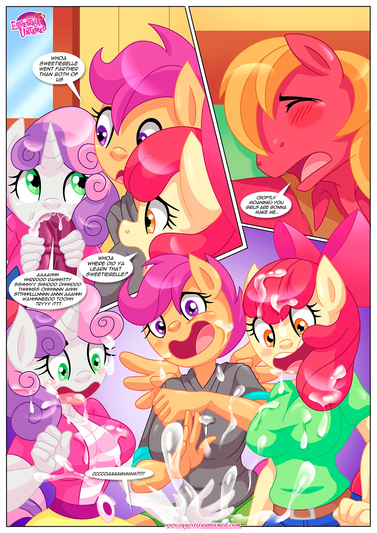 Applejack's secret is out! page 11 full