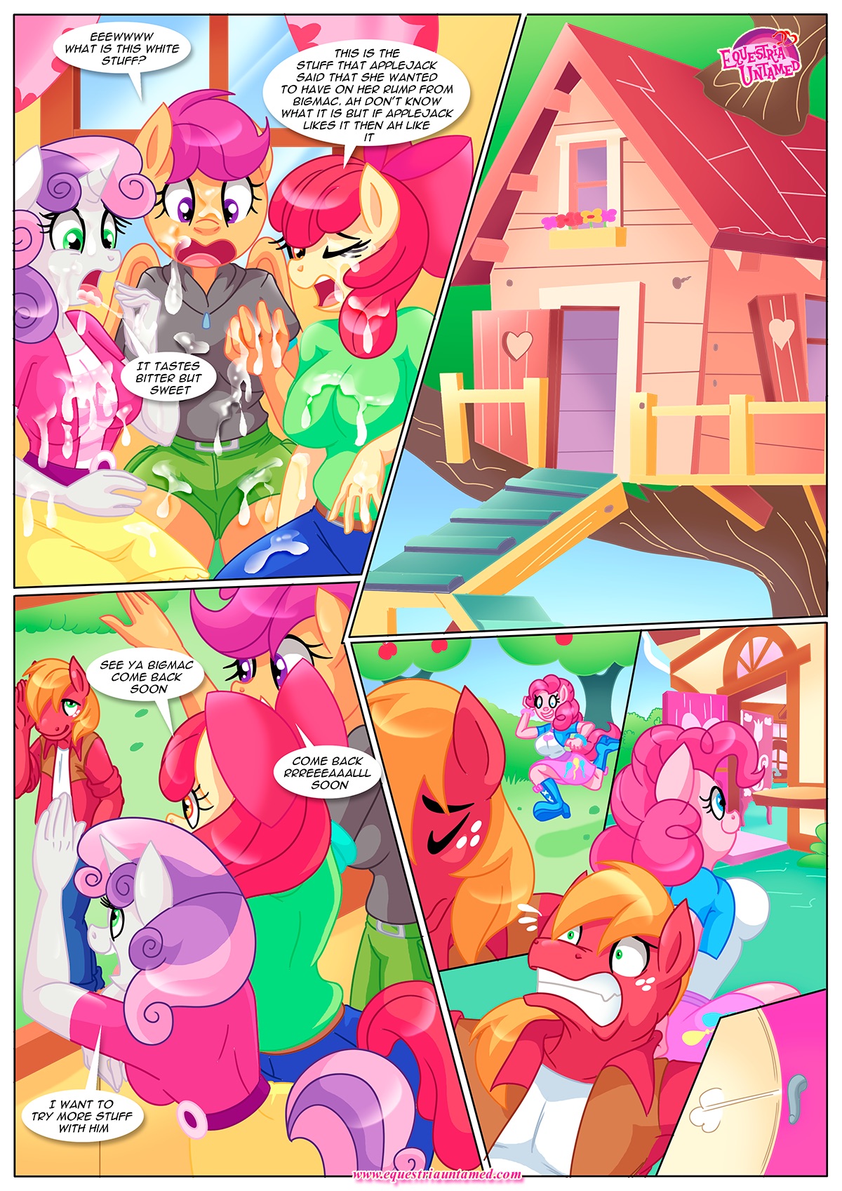 Applejack's secret is out! page 12 full