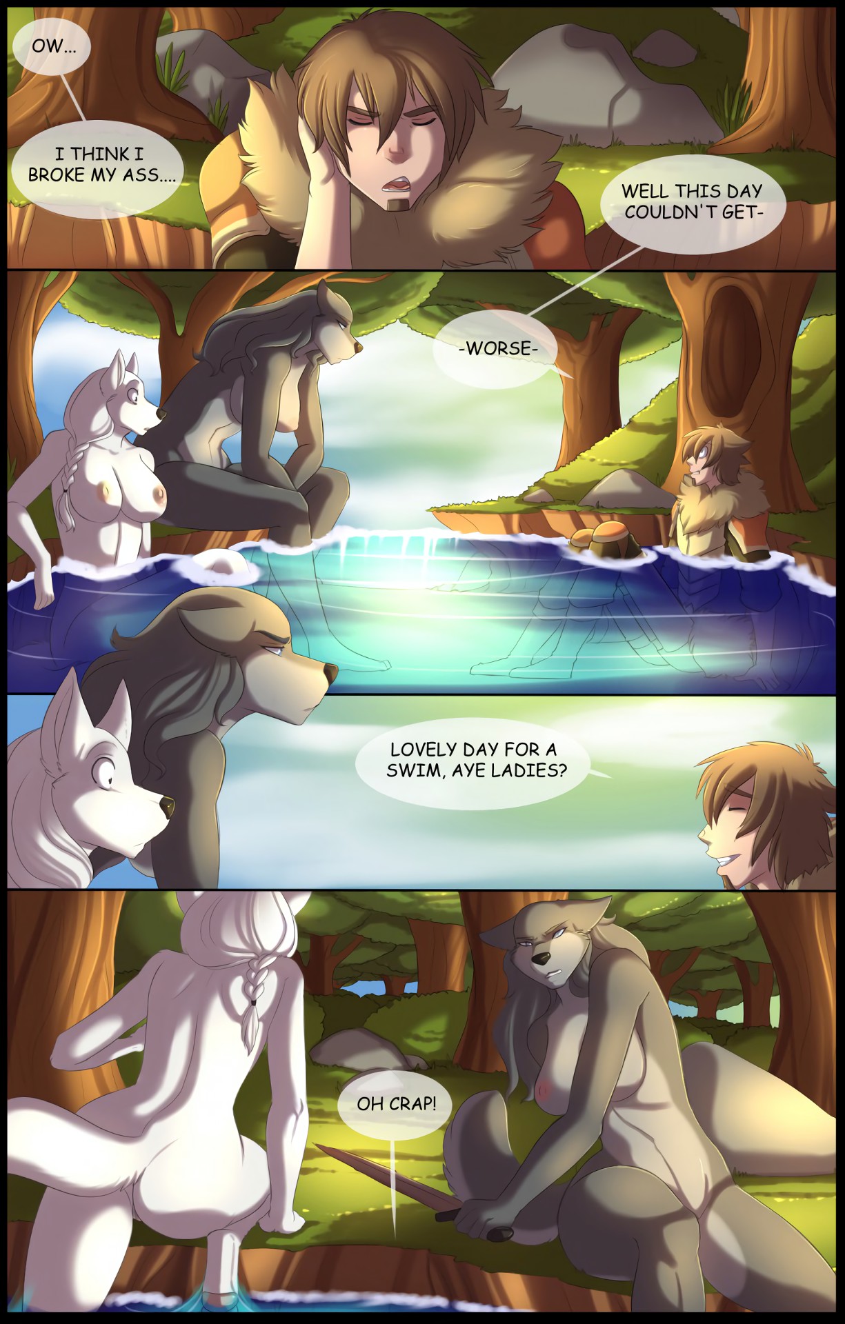 A Howl In The Woods page 6 full