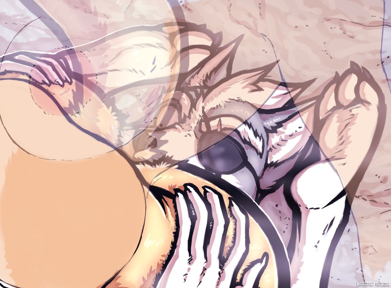 Wolf x Renamon Imageset Commission page 11 full