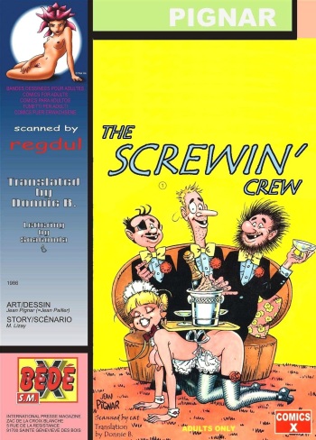 Jean Pignar - Screwin' Crew vol. 1 cover