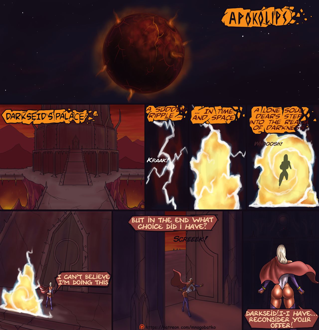 Darkseid vs Powergirl: The Ultimatium page 12 full