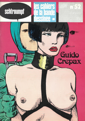 CREPAX - Les cahiers de la bande dessinée n°52 [french] cover