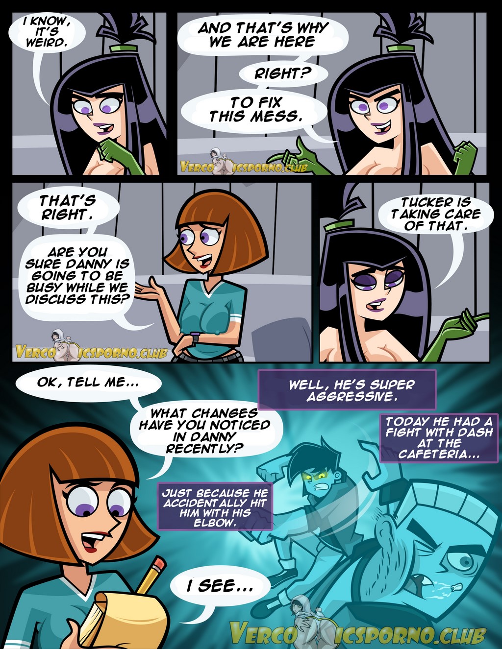 Danny Phantom: Ghost Puberty -  -  -  - Complete page 4 full