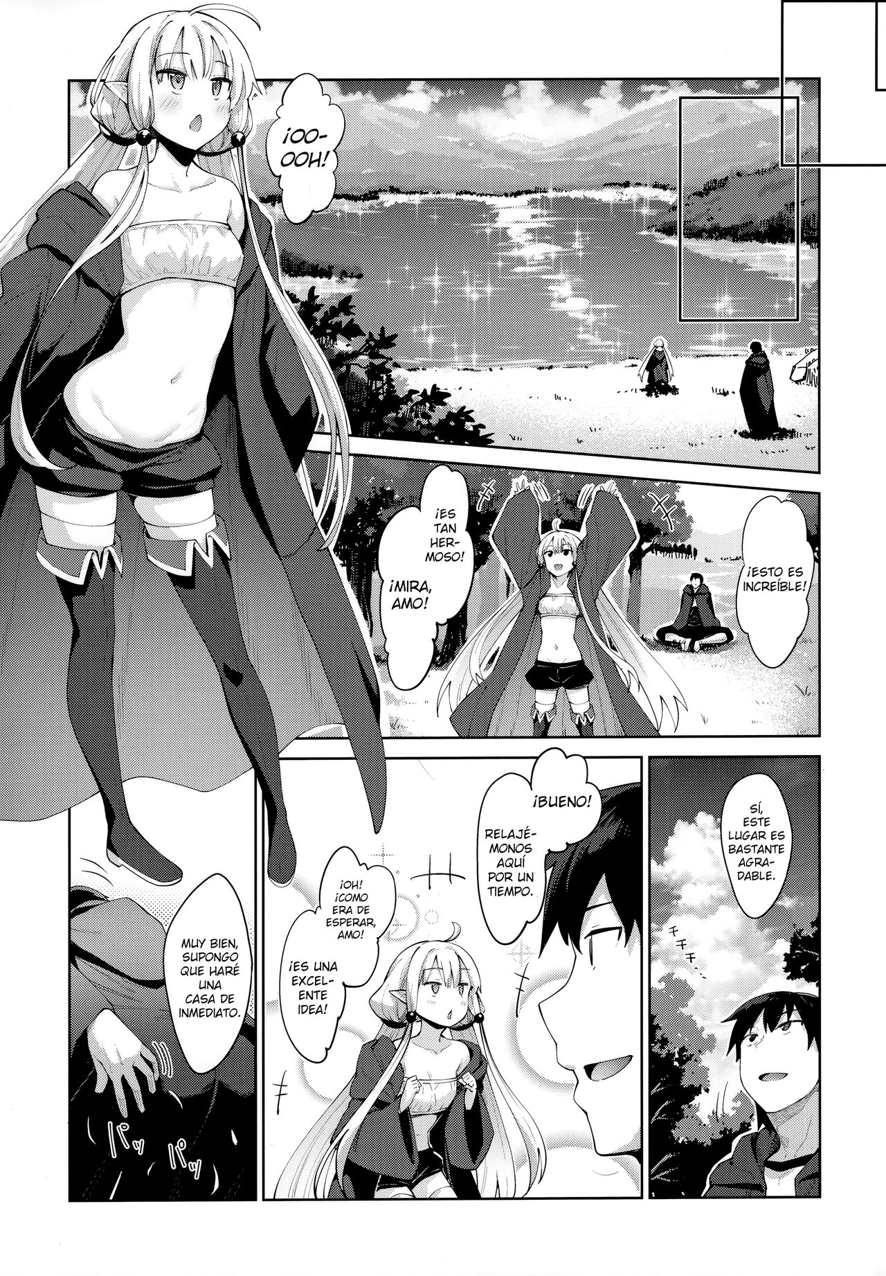 Isekai Kita no de Mahou o Sukebe na Koto ni Riyou Shiyou to Omou III page 4 full