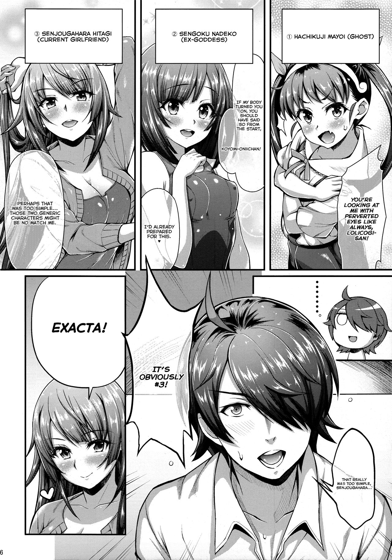 Pachimonogatari Part 12: Koyomi Reform page 6 full